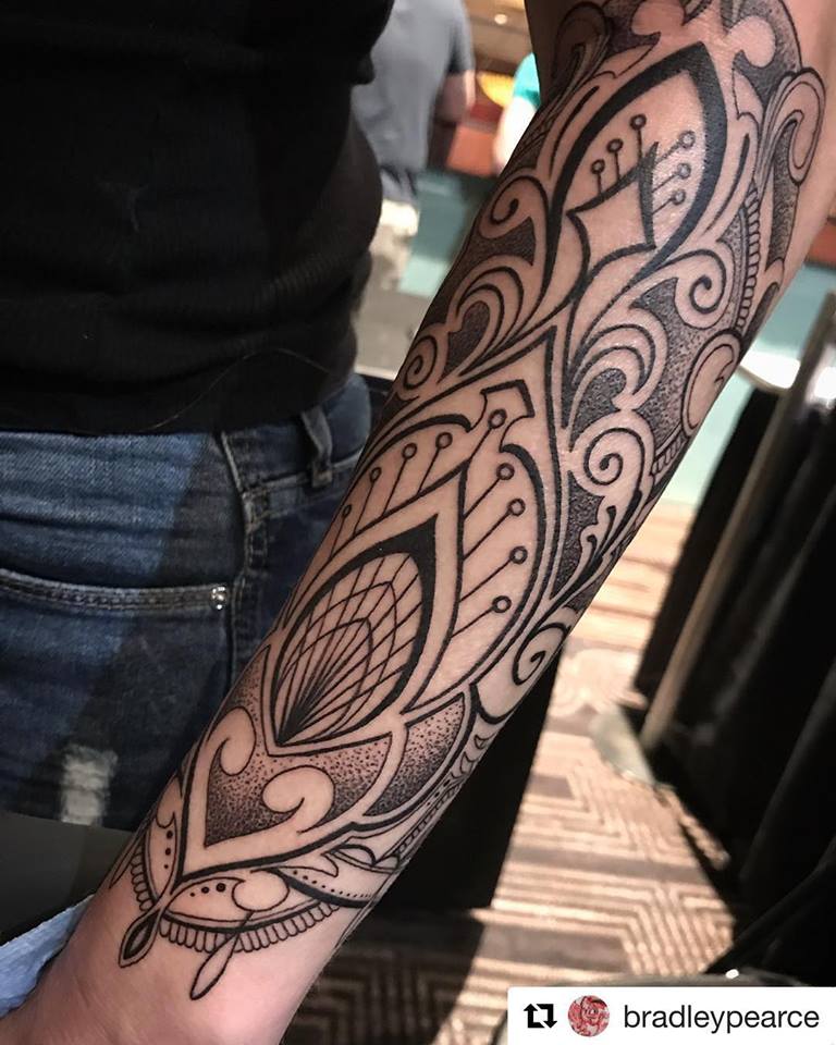 Half Sleeve space tattoo almost done! : r/TattooDesigns