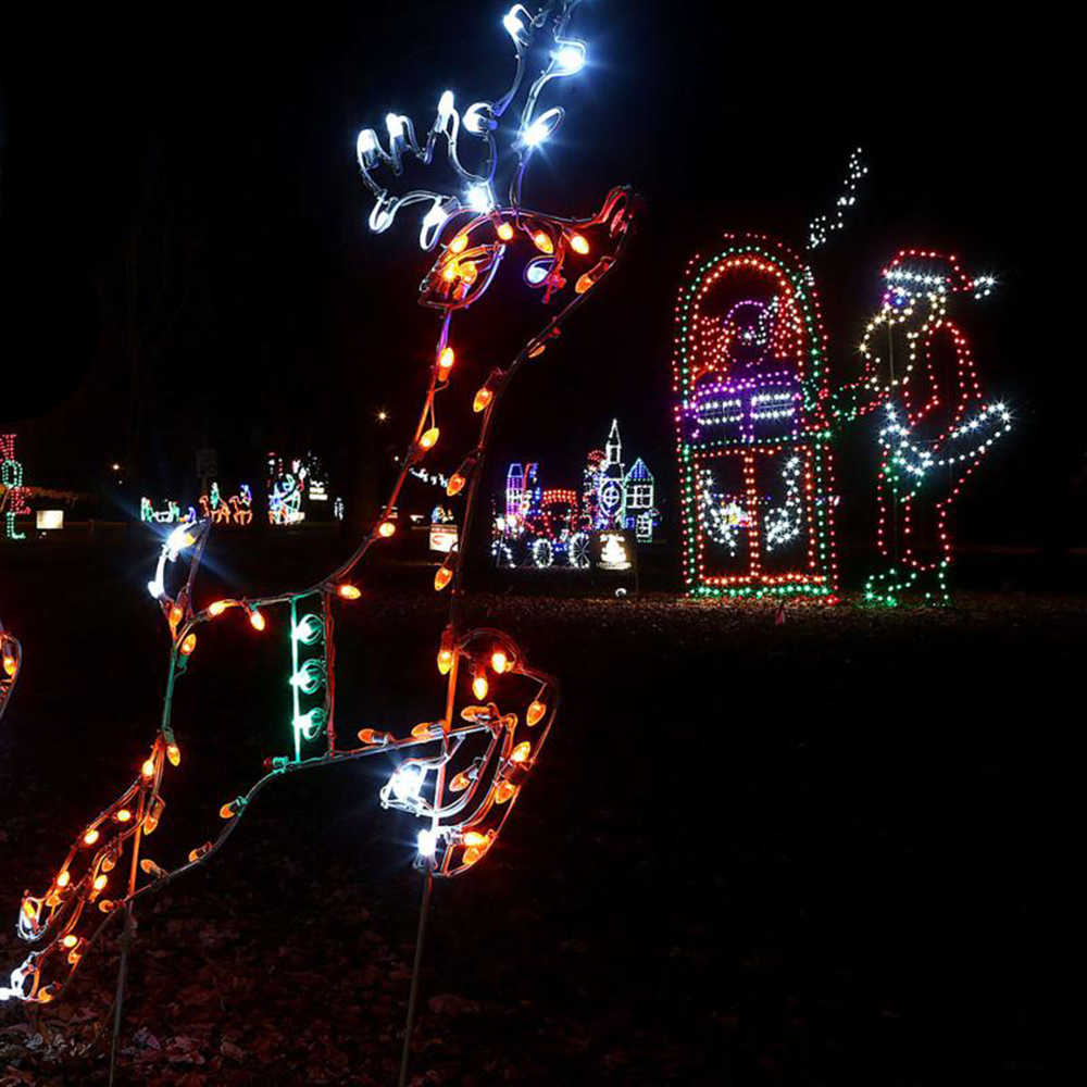 City of Lights in Highland Park Kokomo Indiana Visitors Bureau